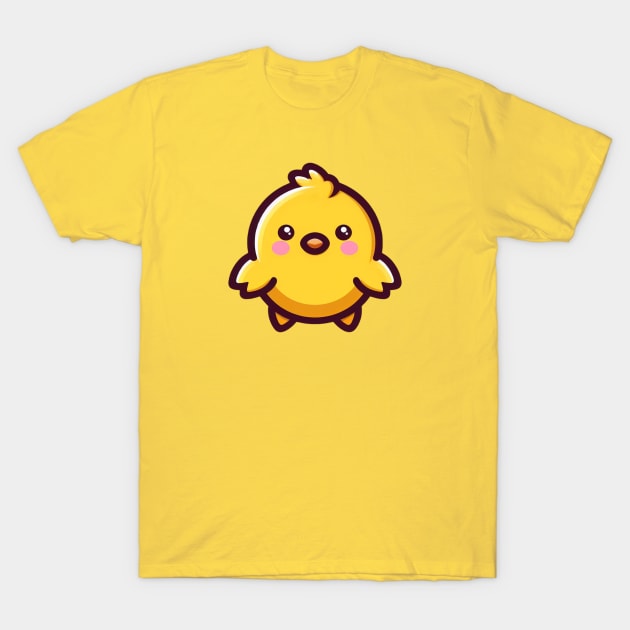 Cute Chick T-Shirt by Merlyn Morris